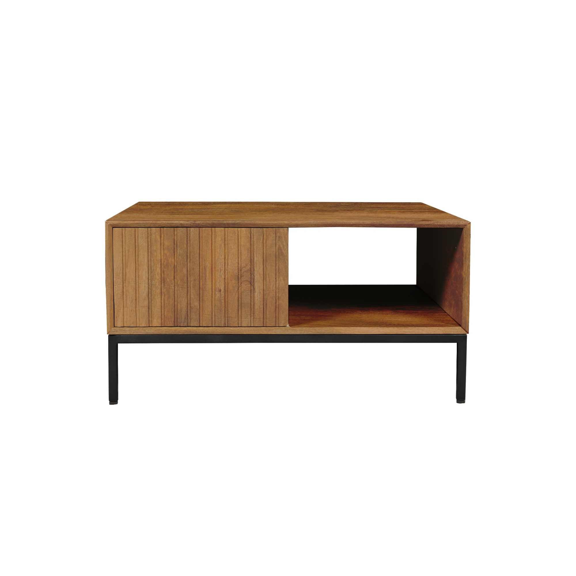 Salontafel Madison Natural | 80 cm | Vierkant