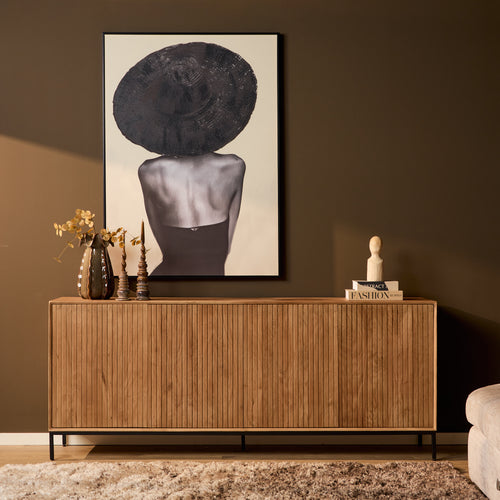 Dressoir Madison, 210 cm, naturel mangohout