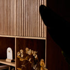 Vakkenkast Madison Natural | 90 cm