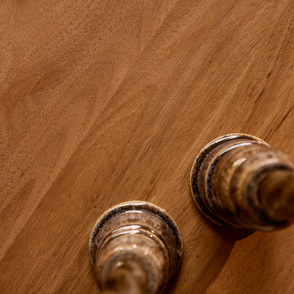 Salontafel Madison, Ø 80 cm, rond, naturel mangohout