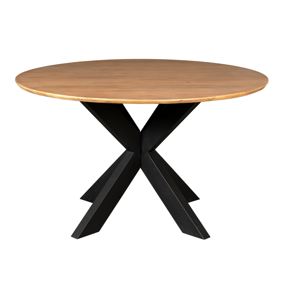 Eettafel Madison, Ø 150 cm, rond, naturel mangohout
