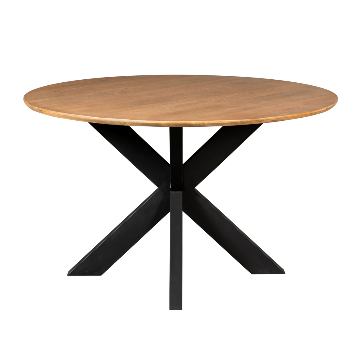 Eettafel Madison, Ø 150 cm, rond, naturel mangohout