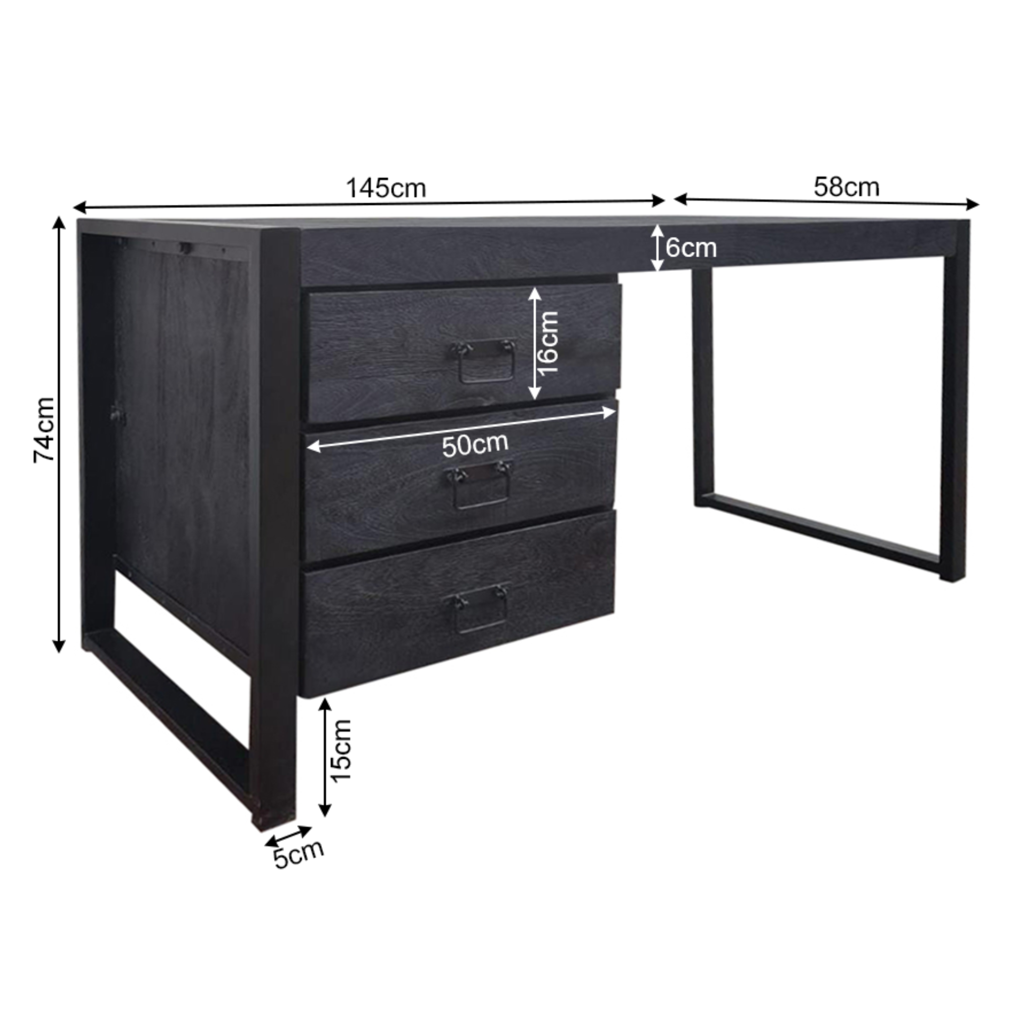 Bureau Boaz Black