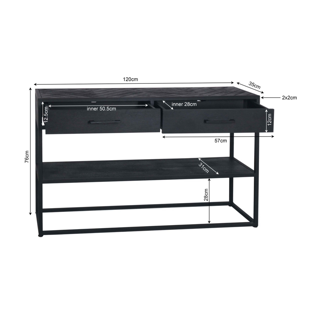 Sidetable New York | 2 lades