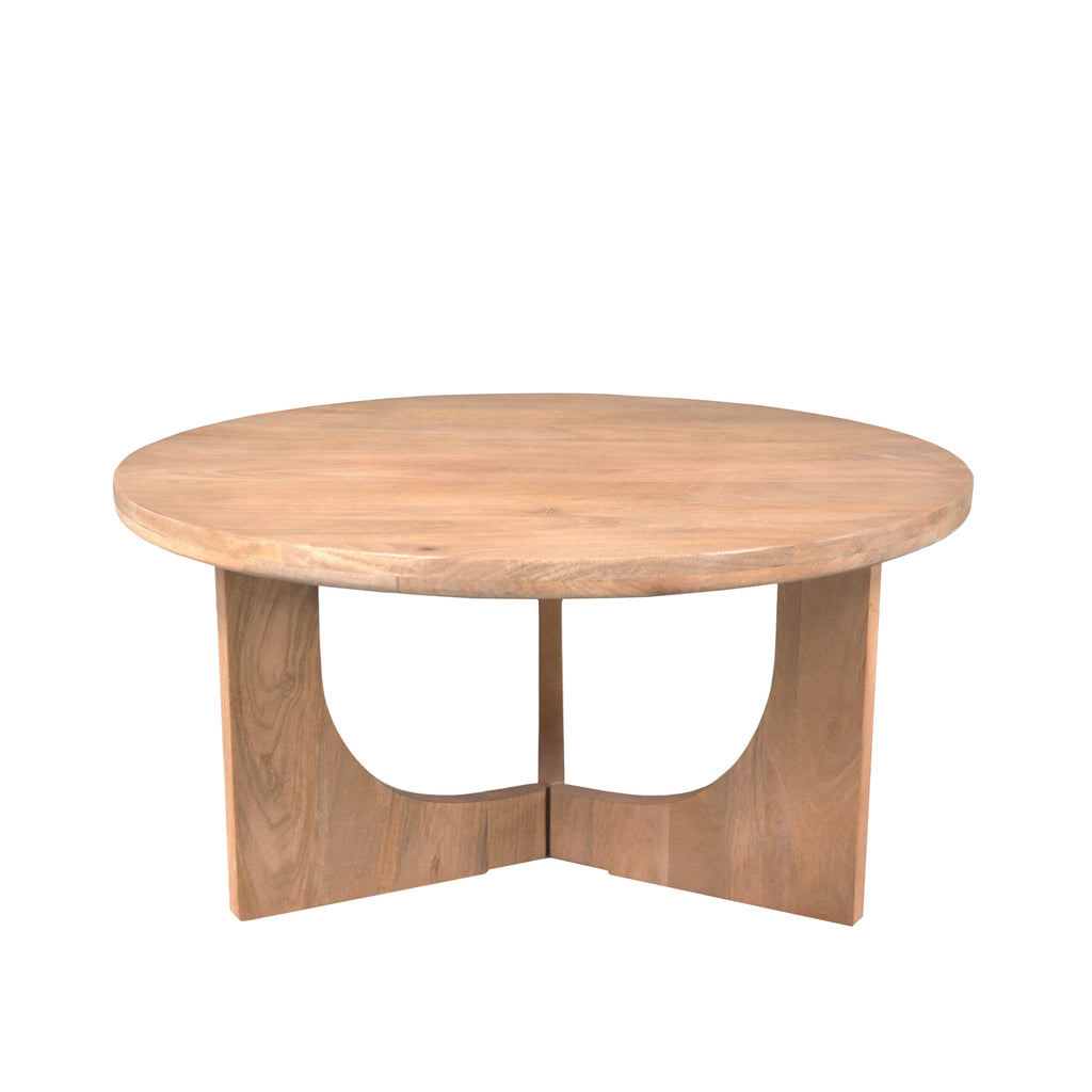 Salontafel Guus Naturel Mangohout 80 cm