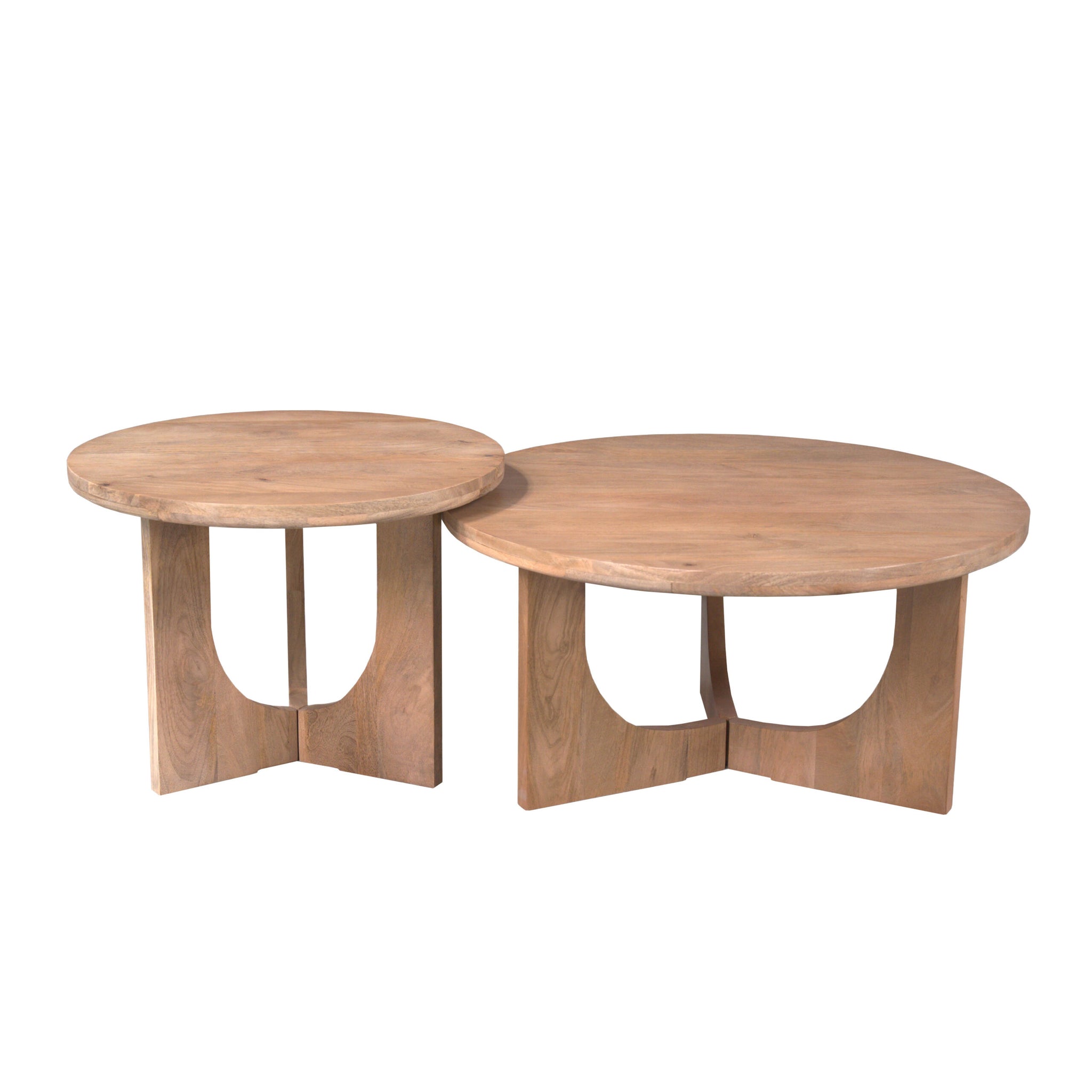 Salontafel Guus Naturel Mangohout 60 cm