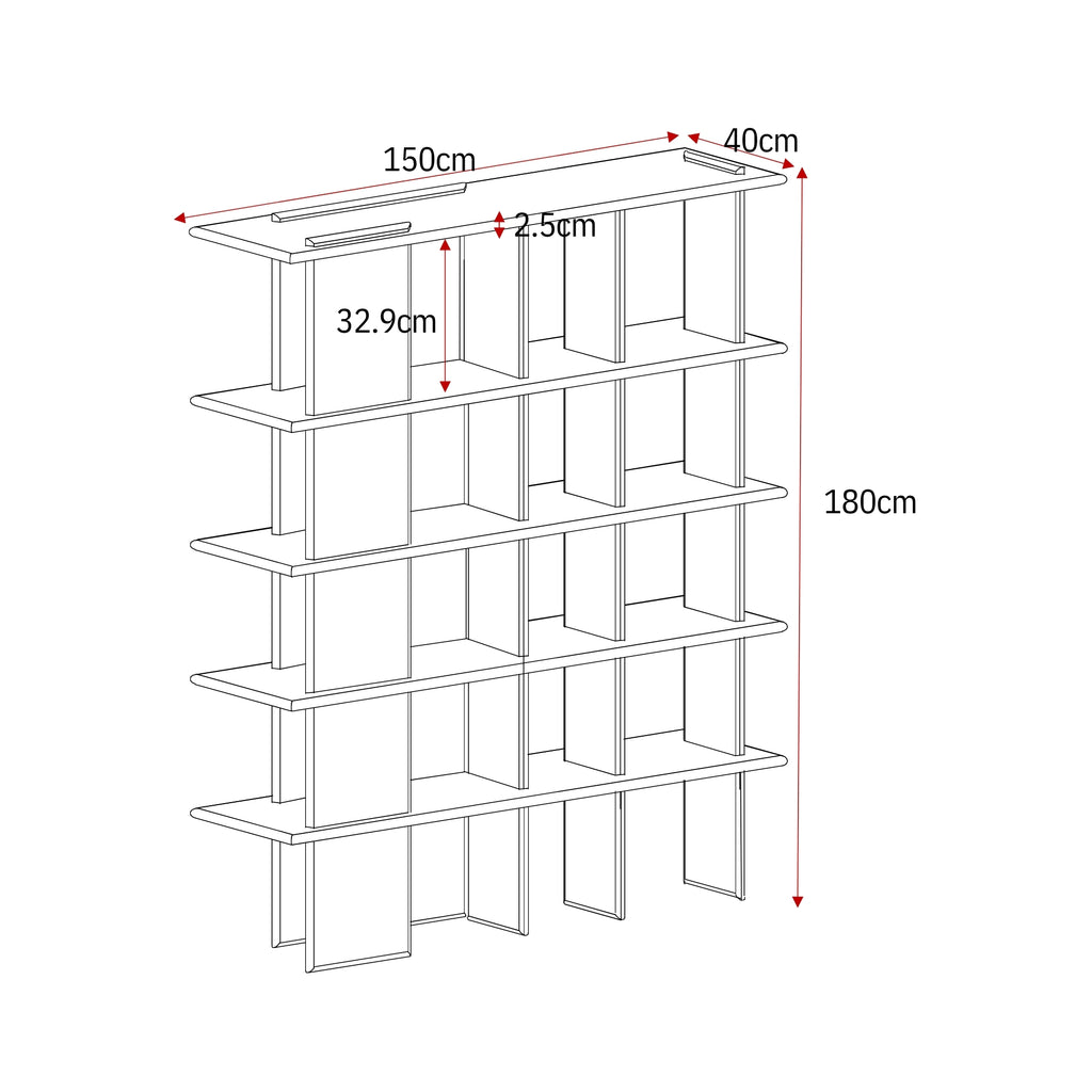 Tv-meubel Lina, 160 cm, naturel mangohout