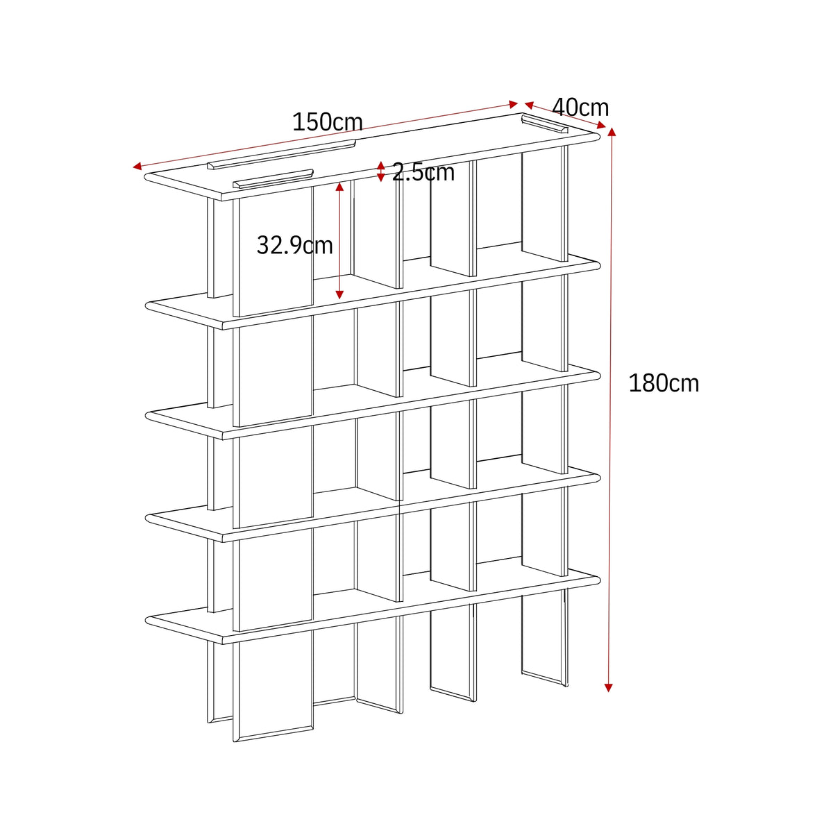 Tv-meubel Lina, 160 cm, naturel mangohout