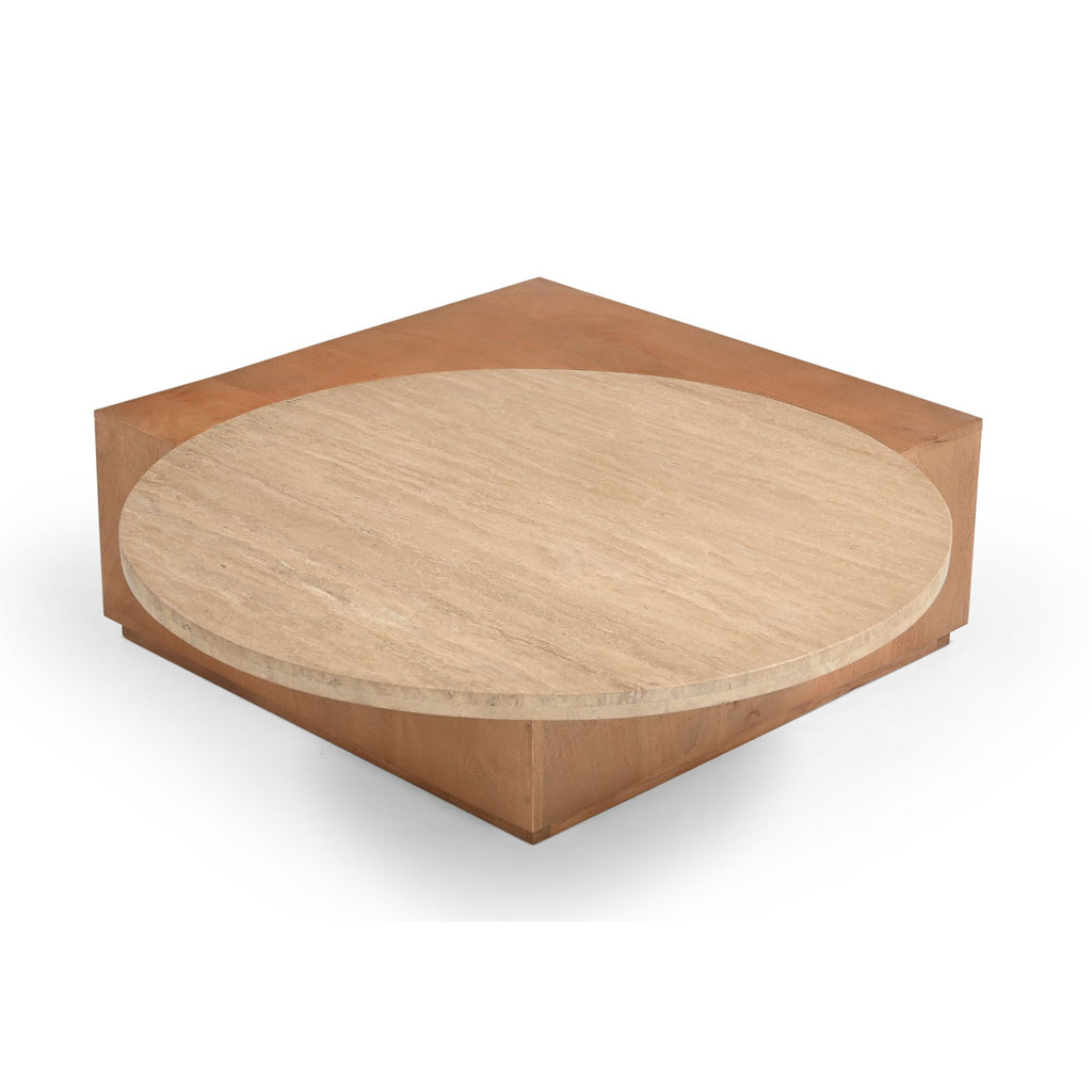 Salontafel Numa Naturel Travertin 103 cm