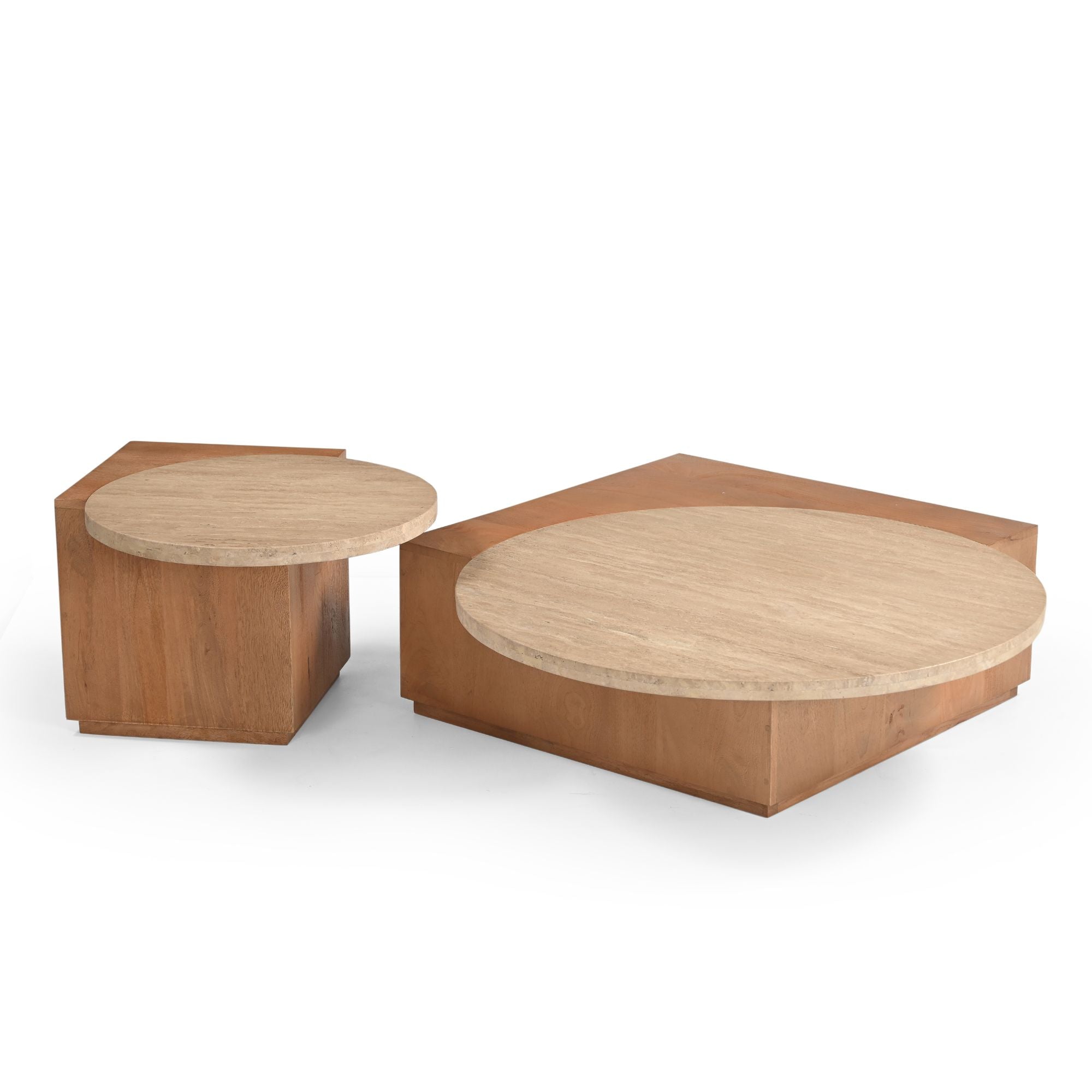 Salontafel Numa Naturel Travertin 103 cm