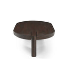 Salontafel Rava, 125 x 70 cm, bruin mangohout