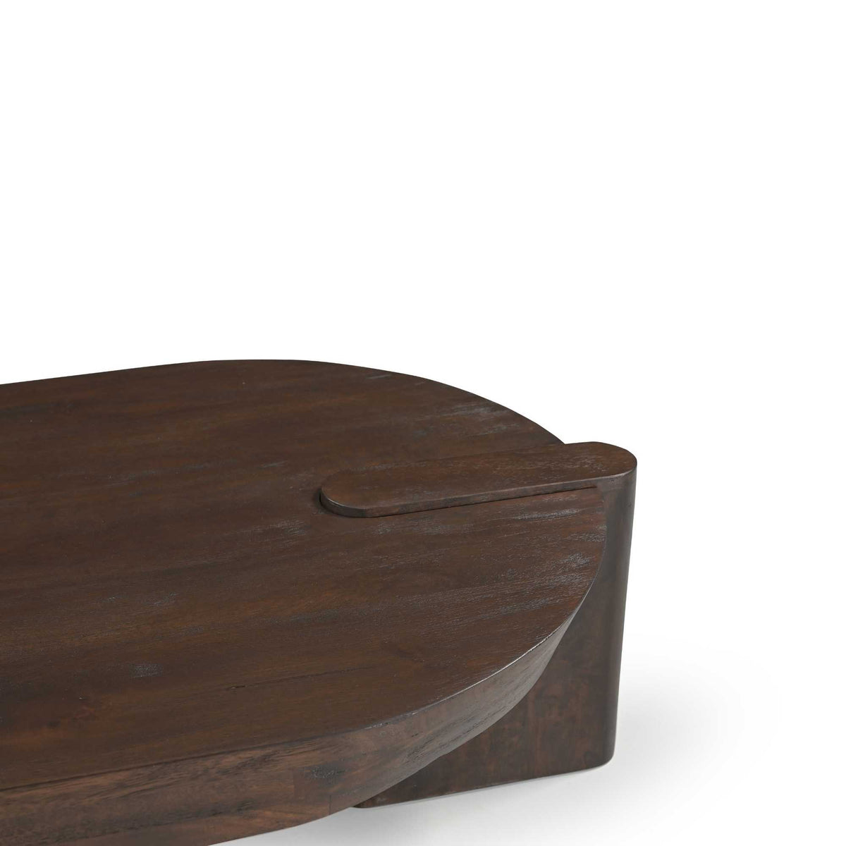 Salontafel Rava, 125 x 70 cm, bruin mangohout