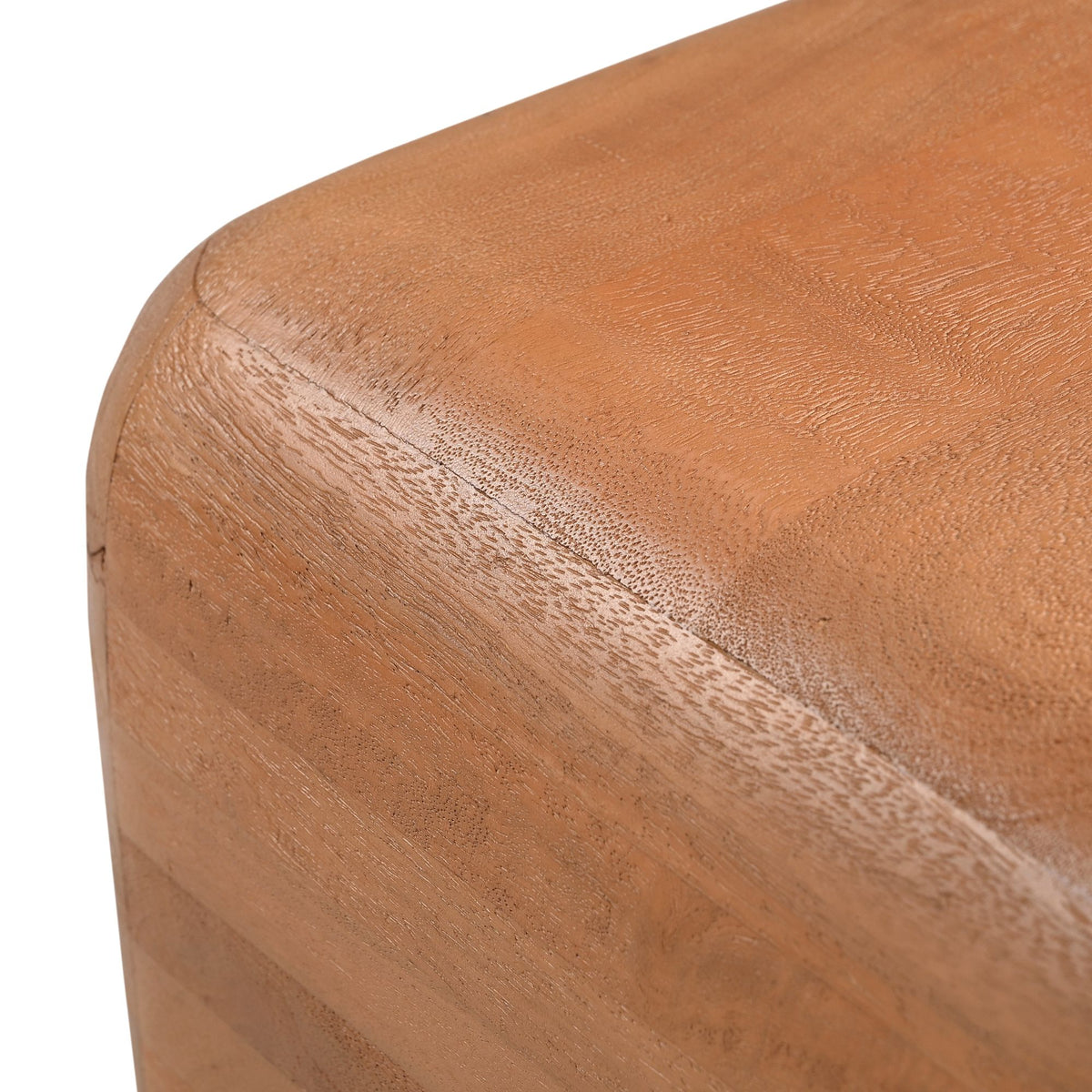 Bijzettafel Fedde, 45 x 45 cm, massief naturel mangohout