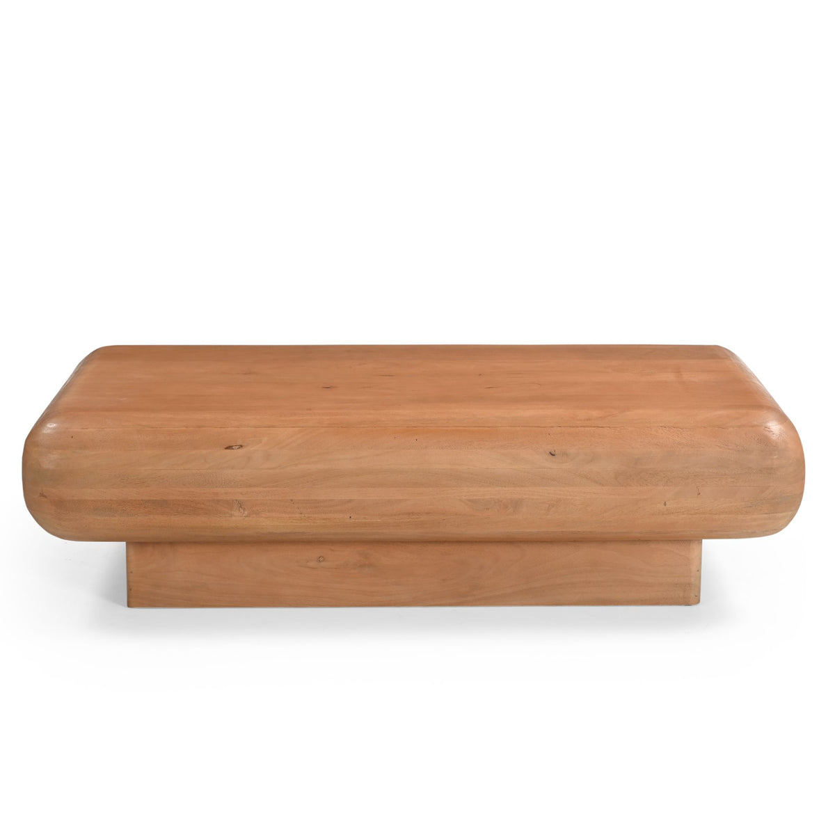 Salontafel Fedde, 120 x 66 cm, massief mangohout, naturel