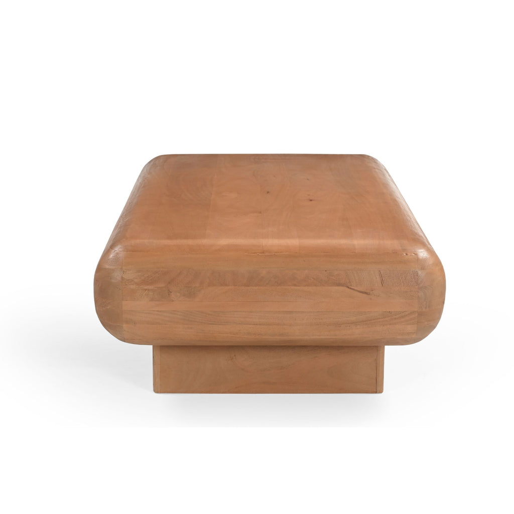Salontafel Fedde, 120 x 66 cm, massief mangohout, naturel