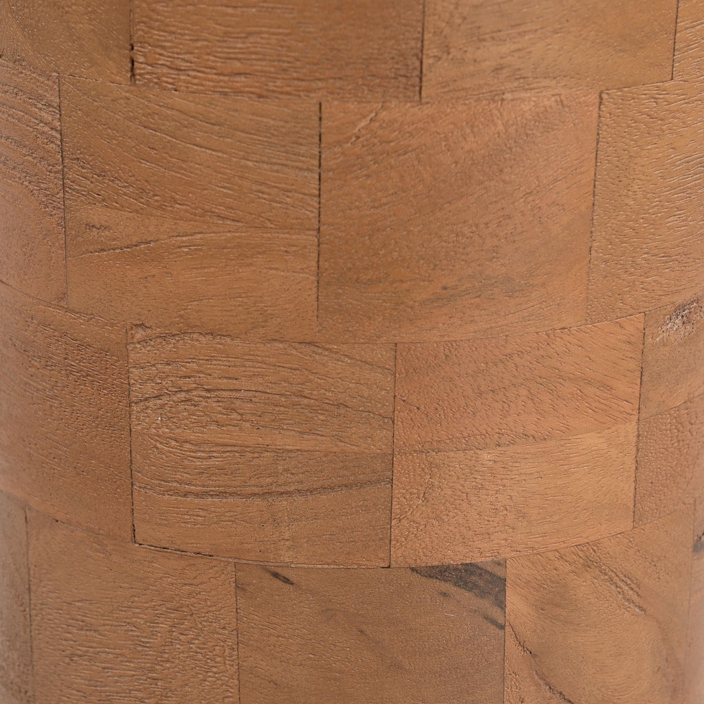 Bijzettafel Zoë Naturel Travertin 33 cm