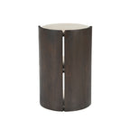 Bijzettafel Alva, Ø 70 cm, Red Levanto marmer