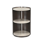 Bijzettafel Alva, Ø 70 cm, Red Levanto marmer