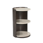Bijzettafel Alva, Ø 70 cm, Red Levanto marmer