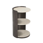 Bijzettafel Alva, Ø 70 cm, Red Levanto marmer