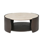 Salontafel Rune Botticino marmer 80 cm