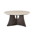 Salontafel Milo Botticino marmer 80 cm