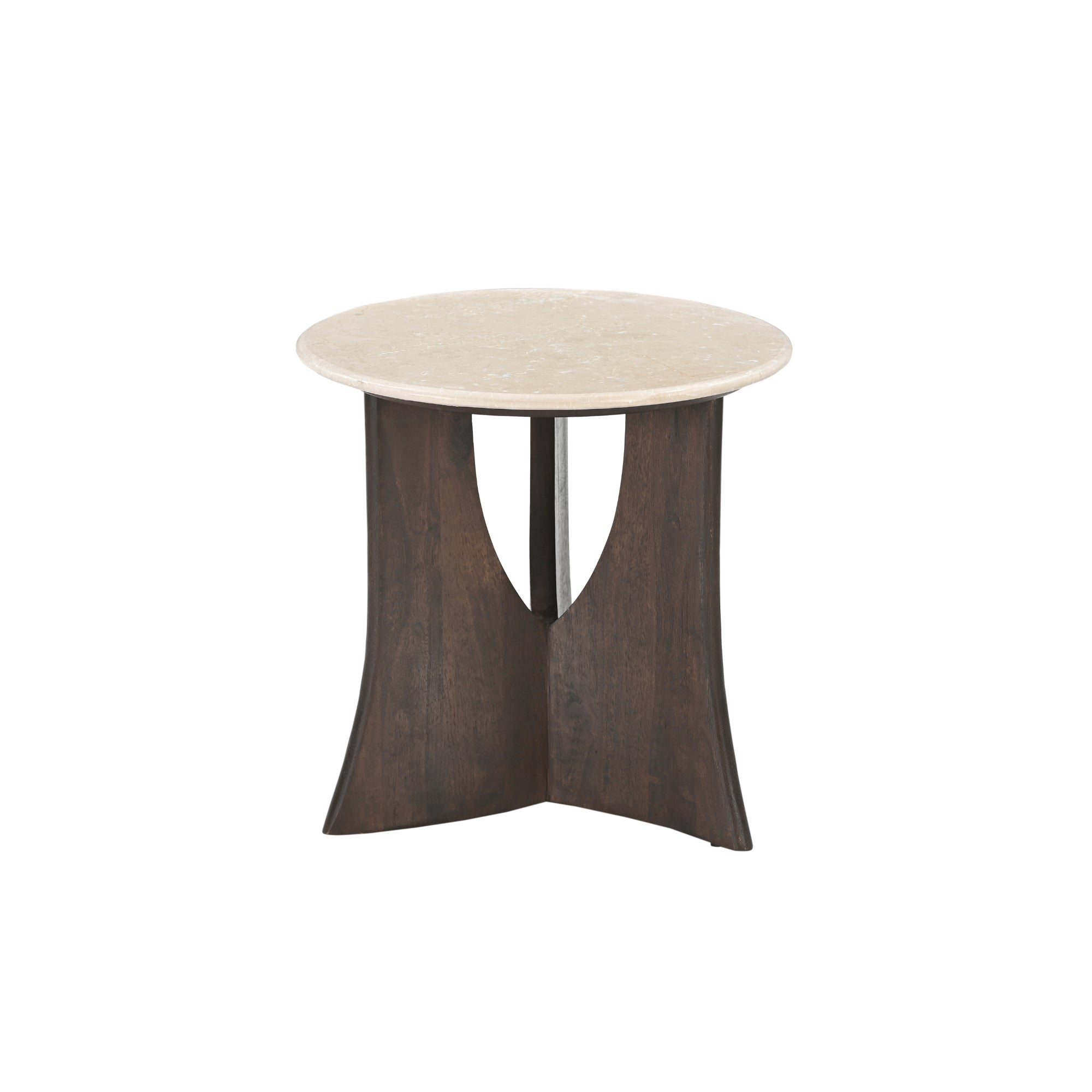 Bijzettafel Milo Botticino Marmer 50 cm