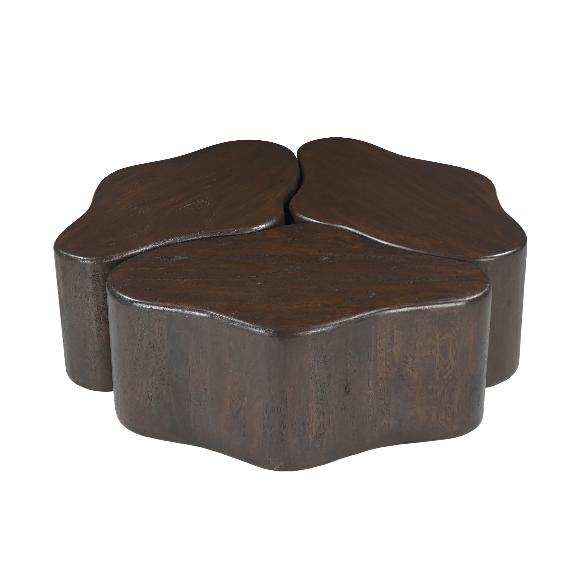 Salontafel Elara Mangohout Bruin 115 cm