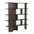 Boekenkast Finn, 180 cm, bruin mangohout