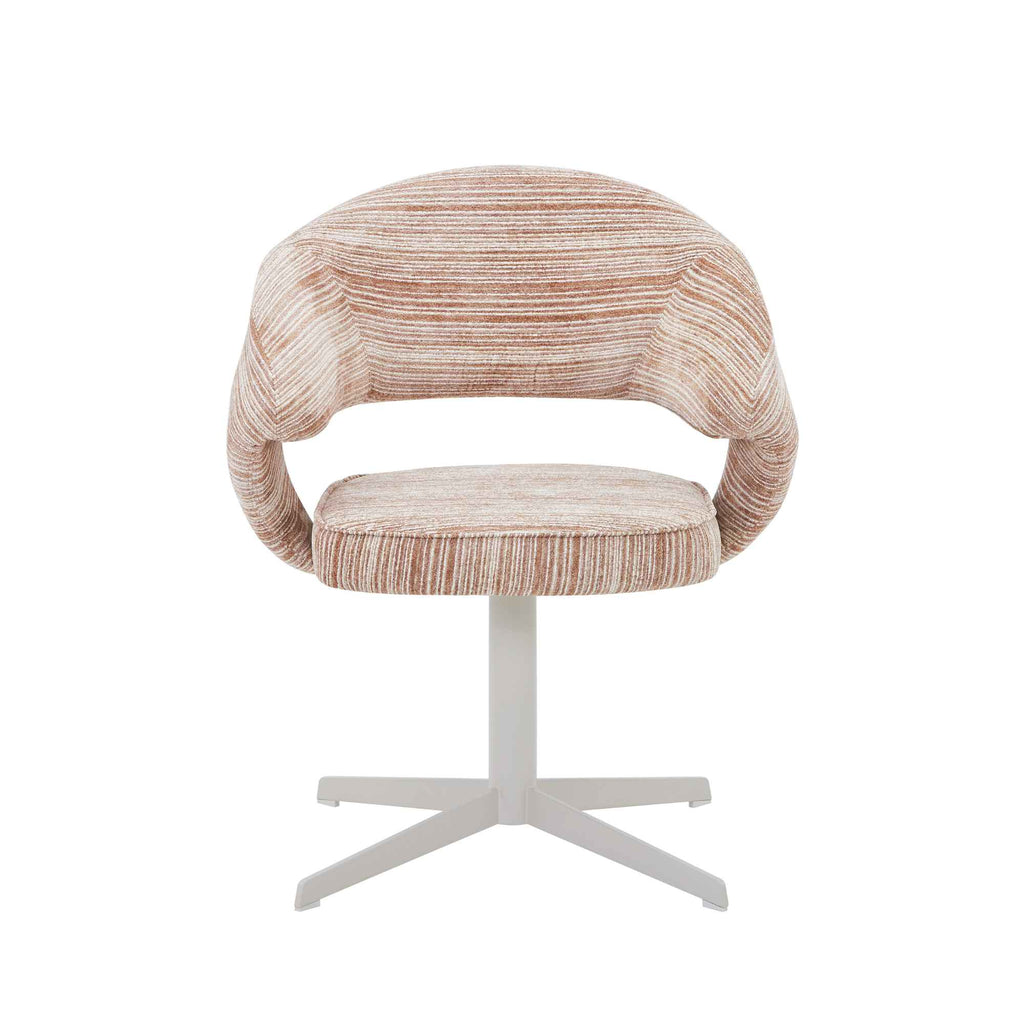 Eetkamerstoel Jade, draaibaar, taupe