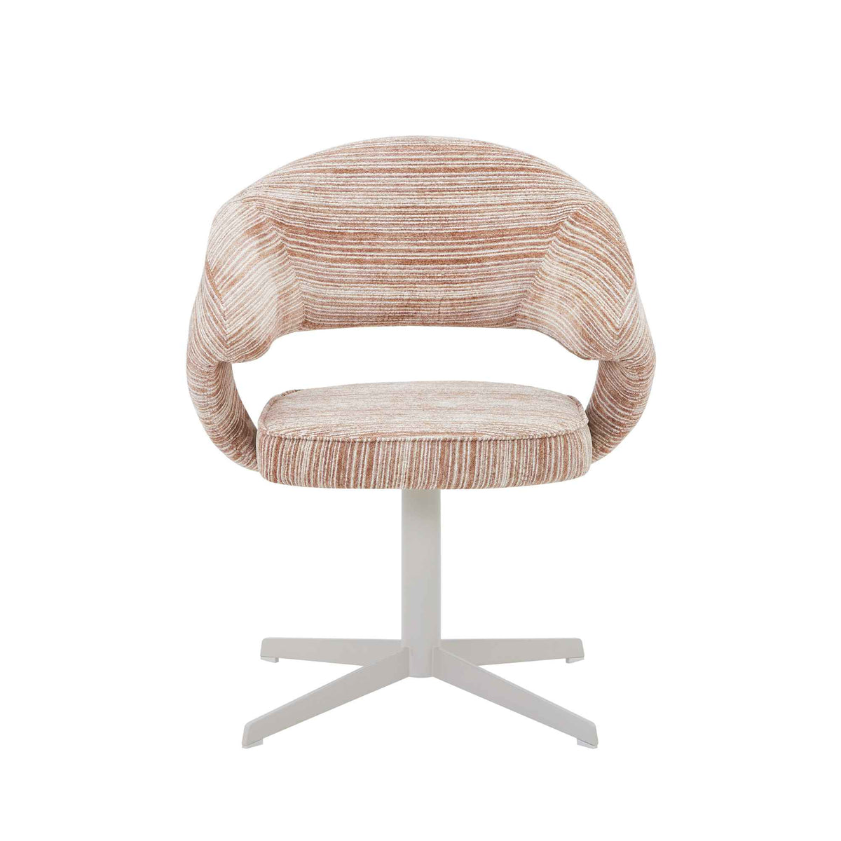 Eetkamerstoel Jade, draaibaar, taupe