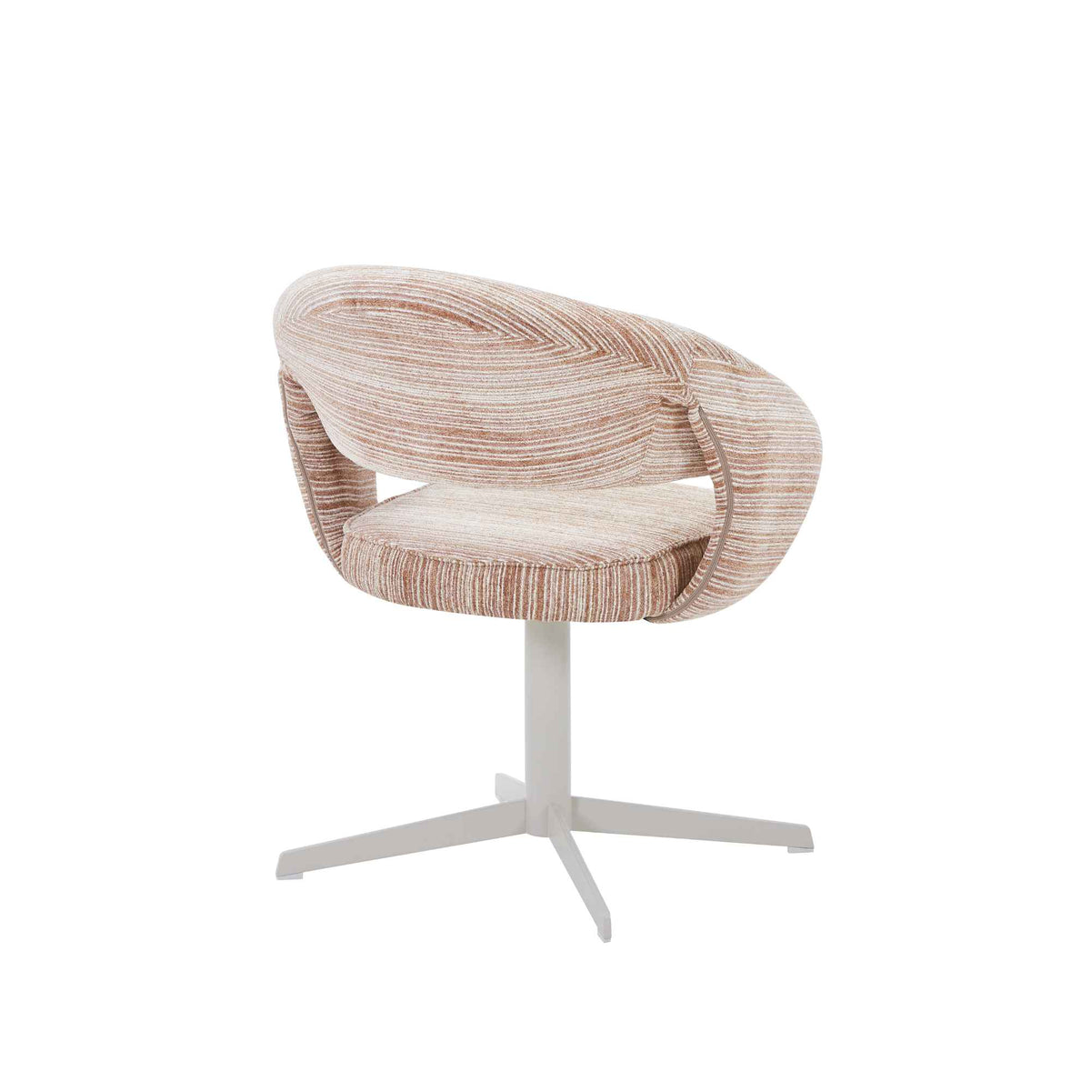 Eetkamerstoel Jade, draaibaar, taupe