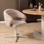 Eetkamerstoel Jade, draaibaar, taupe