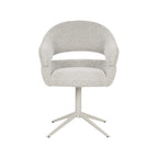 Draaibare eetkamerstoel Lily Beige