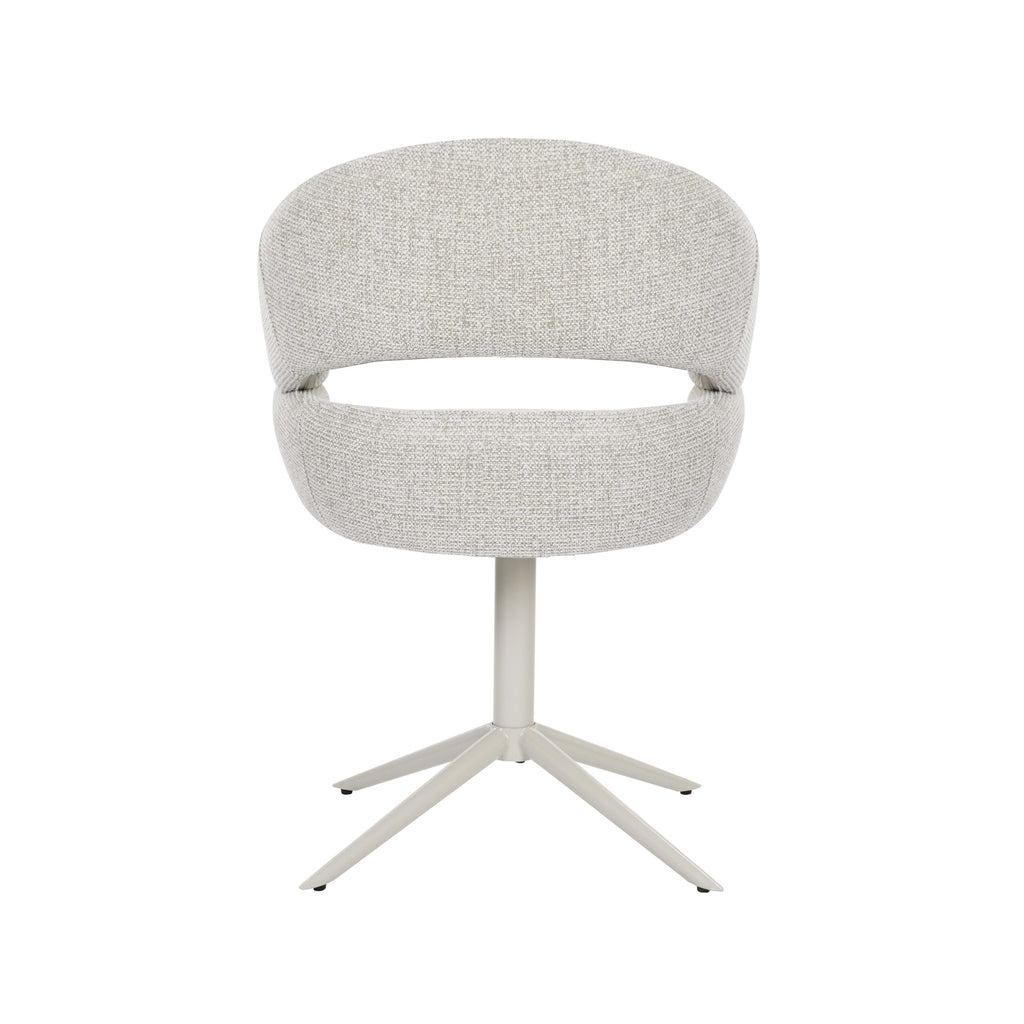 Draaibare eetkamerstoel Lily Beige