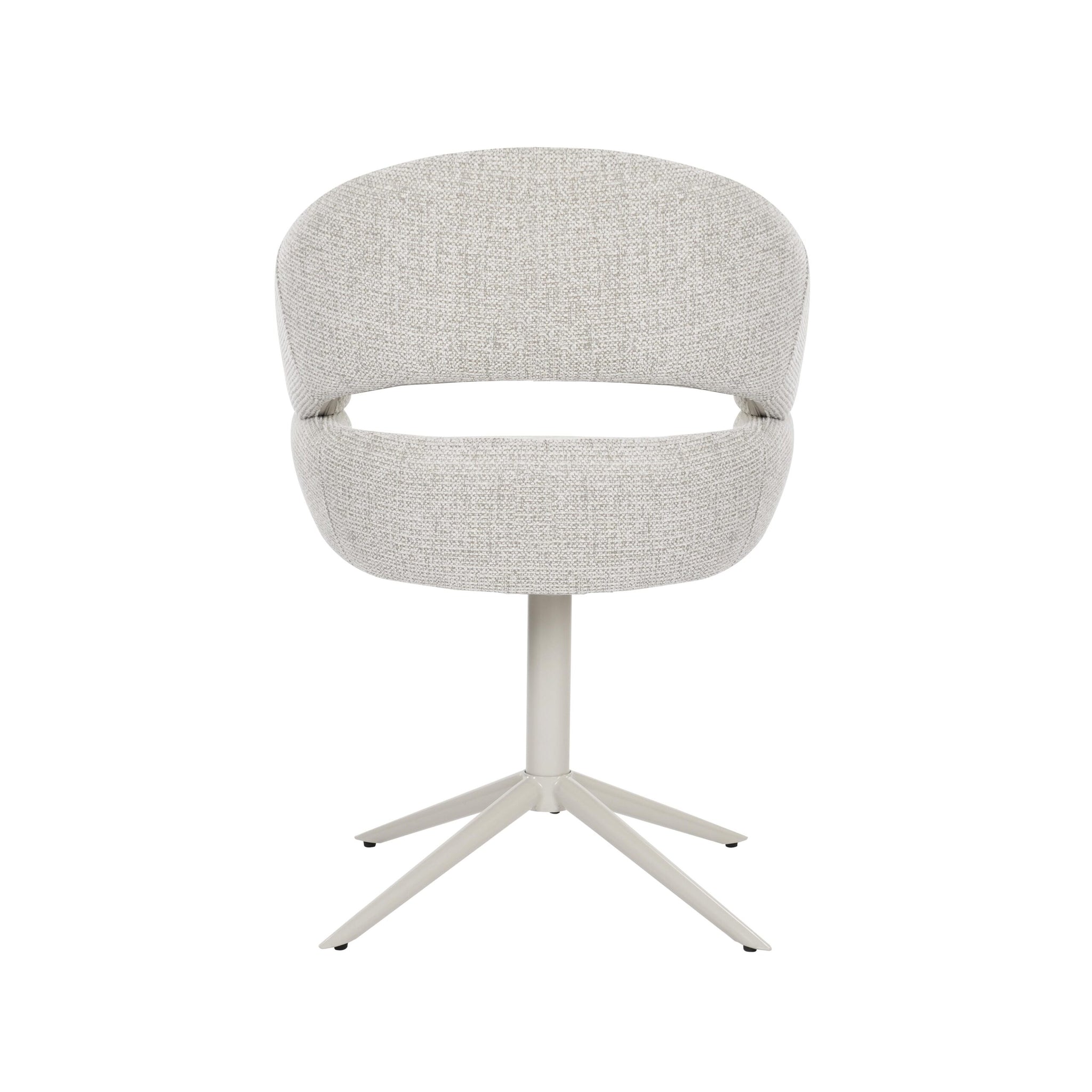 Draaibare eetkamerstoel Lily Beige
