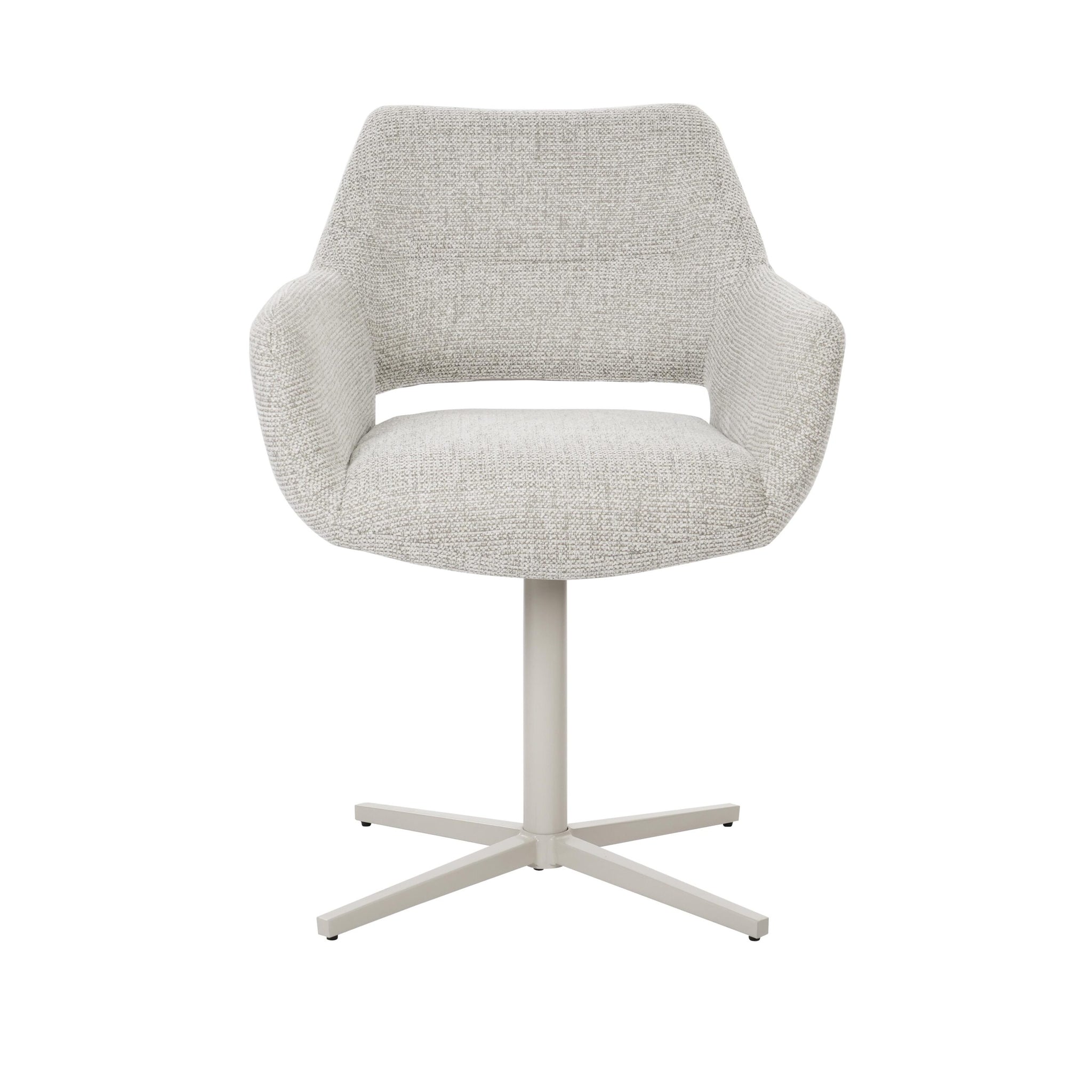 Draaibare eetkamerstoel Lux Beige