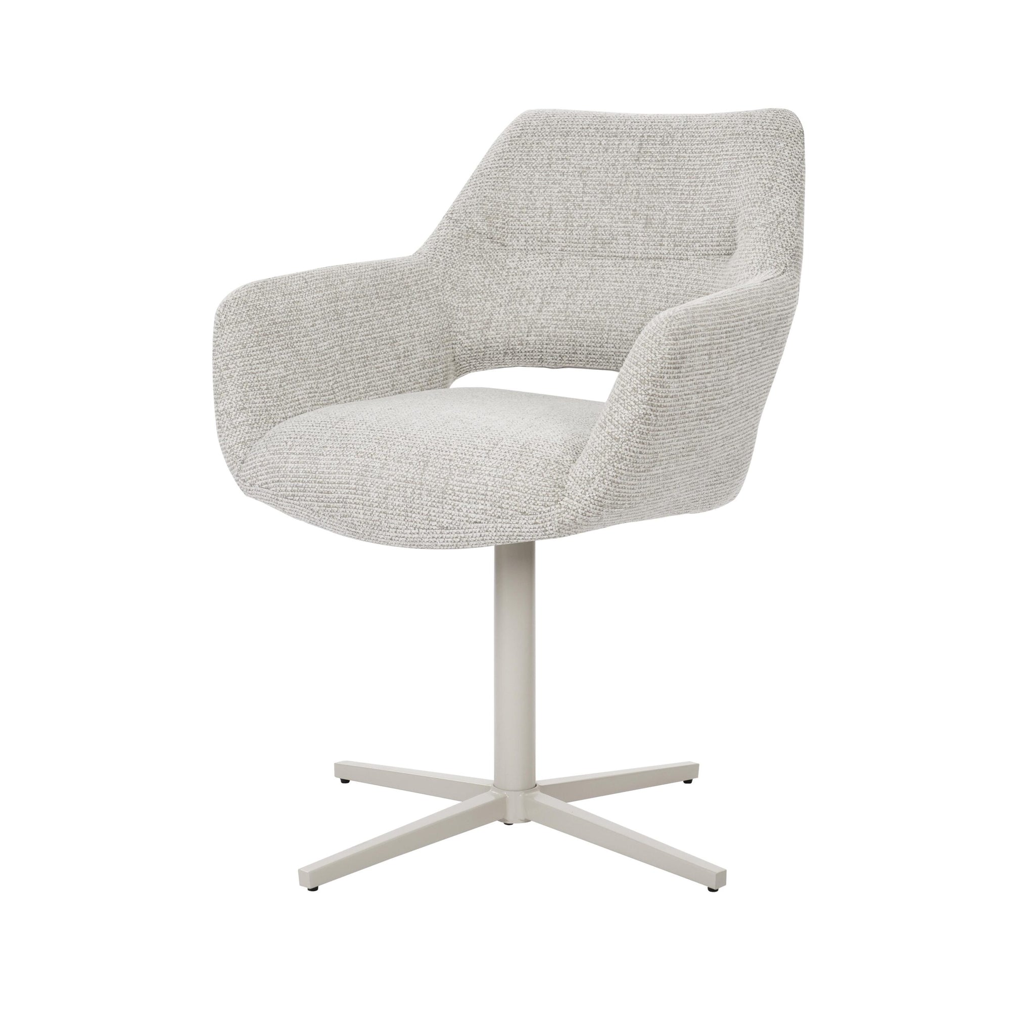 Draaibare eetkamerstoel Lux Beige