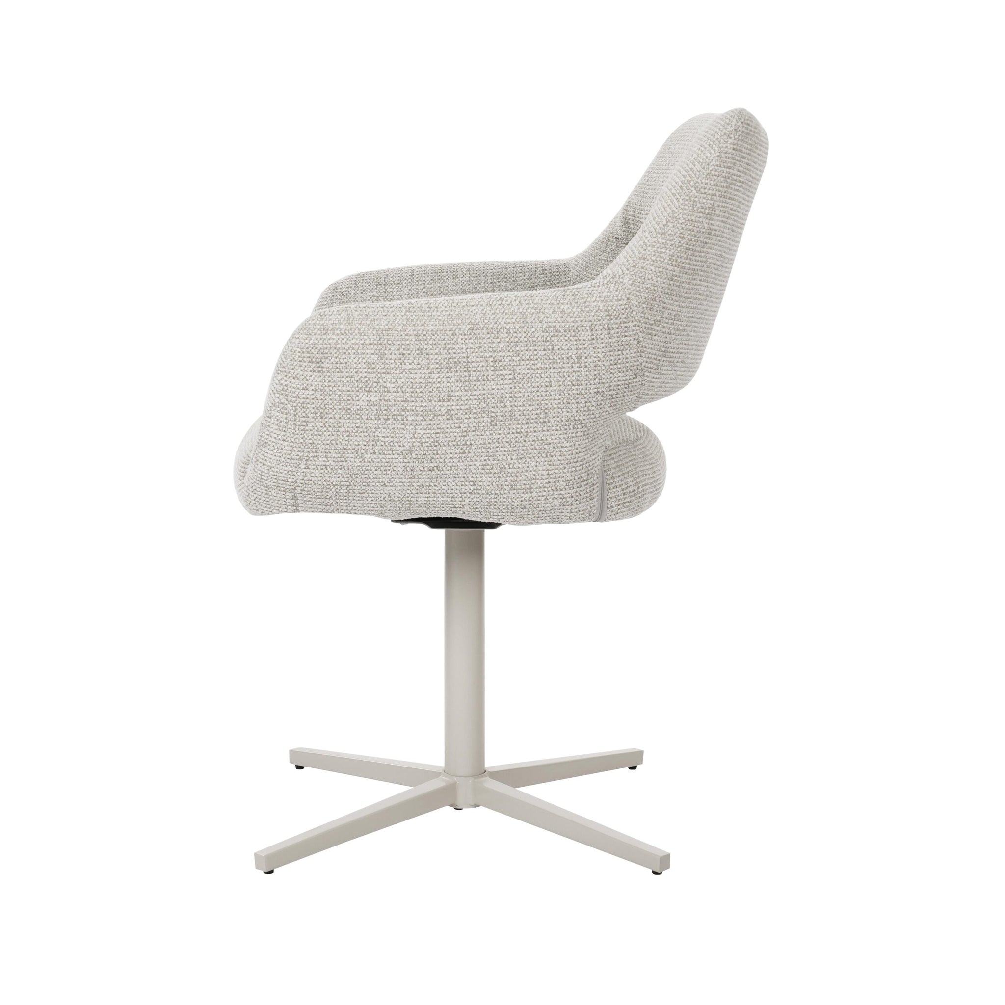 Draaibare eetkamerstoel Lux Beige