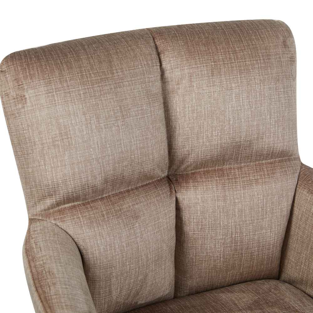 Eetkamerstoel Dave met armleuningen, taupe