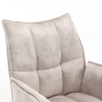 Eetkamerstoel Dani | Velvet Champagne (set of 2)