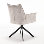 Eetkamerstoel Dani | Velvet Champagne (set of 2)