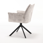Eetkamerstoel Dani | Velvet Champagne (set of 2)