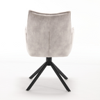 Eetkamerstoel Dani | Velvet Champagne (set of 2)