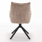 Eetkamerstoel Dani | Velvet Beige (set of 2)