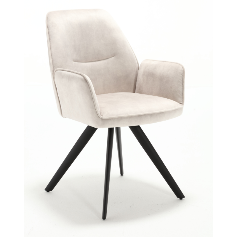 Eetkamerstoel Nova | Champagne (set of 2)