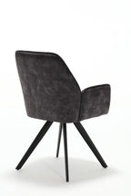 Eetkamerstoel Nova | Antraciet (set of 2)