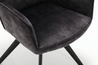 Eetkamerstoel Nova | Antraciet (set of 2)