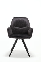 Eetkamerstoel Nova | Antraciet (set of 2)