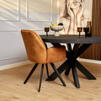 Eetkamerstoel Nova | Gold (set of 2)